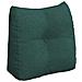 Cuscino per Schiena Verde Scuro 45 x 24 x 50 cm Tessuto - Foto miniatura 1