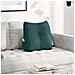 Cuscino per Schiena Verde Scuro 45 x 24 x 50 cm Tessuto - Foto miniatura 2