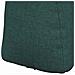 Cuscino per Schiena Verde Scuro 45 x 24 x 50 cm Tessuto - Foto miniatura 9