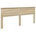 Testiera con testiera Rovere Sonoma 200 cm Legno multistrato - Foto miniatura 1