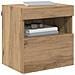 Mobiletti TV da Parete 2 pcs Rovere artigianale 40 x 30 x 40 cm - Foto miniatura 3