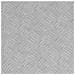 Dischi Quadrati 2 pcs Argento 40 x 40 cm Alluminio - Foto miniatura 5