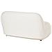 Divano 2 Posti Lovberg Tessuto Bianco Sporco - Foto miniatura 4