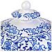 Vaso In Ceramica Bianca E Blu, D23x28h Cm - Foto miniatura 5