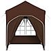 Tenda per feste a pop-up 192 x 192 x 245 cm Marrone - Foto miniatura 7