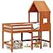Struttura per letto soppalco Marrone Cera 90 x 190 cm - Foto miniatura 1
