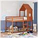 Struttura per letto soppalco Marrone Cera 90 x 190 cm - Foto miniatura 2