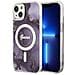 Guess Guhmp14shtmrsu Custodia Per Iphone 14 6,1 Viola /viola Golden Marble Magsafe - Foto miniatura 1
