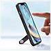 Custodia Fusion Kickstand Per Iphone 13 Pro, Cover Rigida Con Cornice In Gel E Supporto, Nera (90153) - Foto miniatura 2