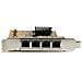 Adattatore Scheda di Rete Ethernet Gigabit PCI express PCIe NIC a 4 porte - Foto miniatura 2