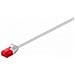 ICOC U6-SLIM-100 - Cavo di Rete Patch Slim in Rame Cat. 6 UTP 10m Grigio - Foto miniatura 2
