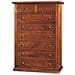 Kelley - Cassettiera In Legno Massello Cm 87 X 45 X 127 H - Foto miniatura 2