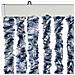 Zanzariera Blu Bianco E Argento 90x220 Cm Ciniglia - Foto miniatura 2
