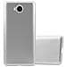 Custodia Compatibile Con Huawei Y6 2017 In Argento Metallico - Coperchio Protettivo In Silicone Tpu Flessibile - Foto miniatura 4