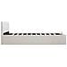 Giroletto Con Contenitore Idraulico Bianco Similpelle 160x200 Cm - Foto miniatura 6