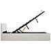 Giroletto Con Contenitore Idraulico Bianco Similpelle 160x200 Cm - Foto miniatura 8