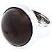 Gioielli 1012a000-44. Anello, Colore Nero Argento. Donna. - In ordine - Foto miniatura 5
