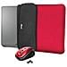 23455 Borsa Per Notebook 39,6 Cm [15.6] Custodia A Tasca Nero, Rosso (yvo Mouse / Sleeve F / 15.6? red -.)  - Foto miniatura 1