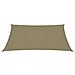 Parasole a Vela Oxford Rettangolare 3x5 m Beige - Foto miniatura 3