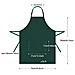 2 Confezioni Grembiule Da Cucina Impermeabile Regolabile Chef Grembiule Con Tasche Per La Casa Ristorante Artigianato Giardino Barbecue Scuola Coffee House Grembiule Uomo Donna - Foto miniatura 2