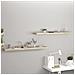 Scaffali A Parete 2 Pz Rovere 120x23,5x3,8 Cm In Mdf - Foto miniatura 1