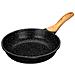 Smile Mpc-24/10/01 Padella A Induzione Alluminio Fuso 24 Cm, Manico In Legno Antiaderente Pfoa-free  Nero - Foto miniatura 1