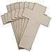 10 X Croce Abbellimenti Forme | Legno Chiaro, Compensato Cutouts | 20 X 12,5 Cm | Non Verniciato In Bianco, Memorial Crocifisso | Perfetto Per Verniciare, Decorare, Decoupage, Un Regalo - Foto miniatura 1