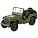 Modellino In Scala Jeep Willys Mb 1:34 Modellino Verde 12 Cm - Foto miniatura 1