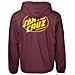 Men's Jacket Club Oval Dot Burgundy - M - Foto miniatura 2