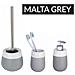 Dispenser Di Sapone Grigio Malta - 290 Ml, Venko - Foto miniatura 2
