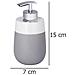 Dispenser Di Sapone Grigio Malta - 290 Ml, Venko - Foto miniatura 3