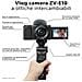Vlog ad Ottiche Intercambiabili Alpha ZV-E10L con Risoluzione 4K Ultra HD Touch Screen Sensore APS-C e Obiettivo Power Zoom 16 Colore Nero - Foto miniatura 4
