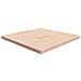 Piano Tavolo Quadrato 90x90x4 Cm Massello Rovere Non Trattato - Foto miniatura 1