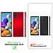 Custodia Compatibile Con Samsung Galaxy A21s In Nero Carbone - Coperchio Protettiva Con Chiusura Magnetica, Funzione Stand E Tasca Per Le Carte - Foto miniatura 2