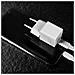 73410 Caricabatterie per dispositivi mobili Smartphone Bianco AC Interno - Foto miniatura 4