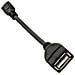 AK-AD-09 cavo USB 0,15 m USB 2.0 USB A Micro-USB B Nero - Foto miniatura 3