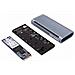 Involucro Per Hard Disk Dg-mcm-nvme1 Grigio Argentato - Foto miniatura 2