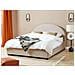 Letto Matrimoniale Contenitore Tessuto Beige Chiaro 160 X 200 Cm Vaucluse - Foto miniatura 1