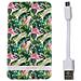 Powerbank 5000mah Tropical Con Cover Per Iphone Se / 8 / 7 / 6s / 6, Multicolore - Foto miniatura 1