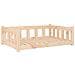 Cuccia Per Cani 95,5x65,5x28 Cm In Legno Massello Di Pino - Foto miniatura 1