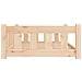 Cuccia Per Cani 95,5x65,5x28 Cm In Legno Massello Di Pino - Foto miniatura 4