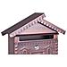 Cassetta Postale A Casetta In Ferro Battuto L28xp8xh34 Brixo - Foto miniatura 2