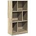 Libreria Rovere Sonoma 57x28,5x107,5 Cm In Legno Multistrato - Foto miniatura 2