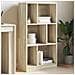 Libreria Rovere Sonoma 57x28,5x107,5 Cm In Legno Multistrato - Foto miniatura 1