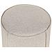 Pouf Sedona Lino Sintetico Beige - Foto miniatura 3