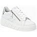 Leisure Trainers White Sneakers Pelle Scarpe Donna Bianco Eu 39, W0505-80 - Foto miniatura 1