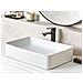 Lavabo Bagno Ceramica Bianco 51 X 34 Cm Chivana - Foto miniatura 1