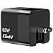 GaN Charger 65W Universale Nero AC Ricarica rapida Interno - Foto miniatura 3