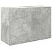 Armadietto Da Bagno Grigio Cemento 60x25x40 Cm In Truciolato - Foto miniatura 2