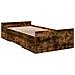 Giroletto Con Cassetti Rovere Fumo 100x200 Cm Legno Multistrato - Foto miniatura 5
